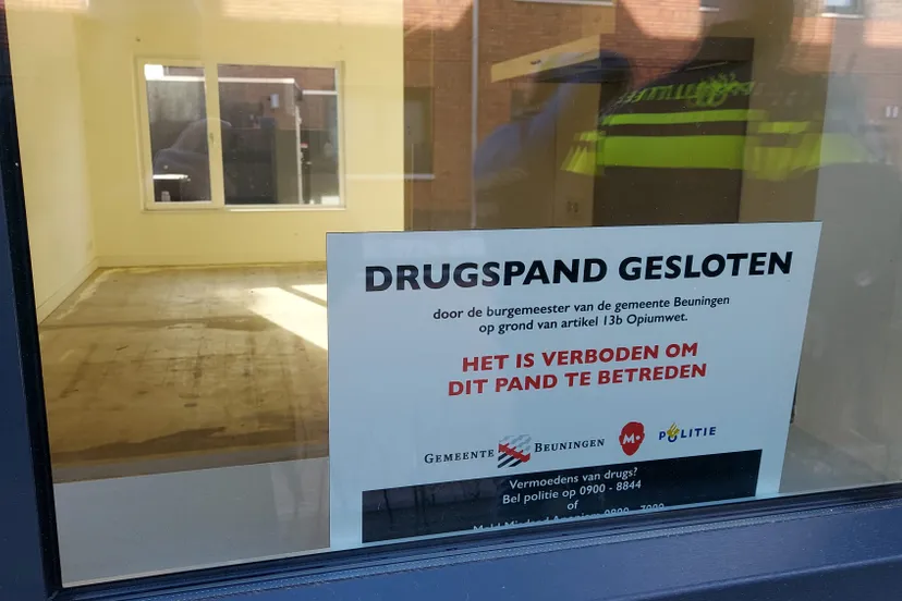 sluiting drugswoning 2