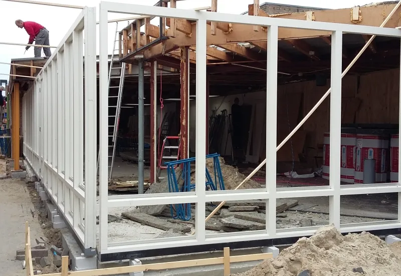 verbouwing leghe polder