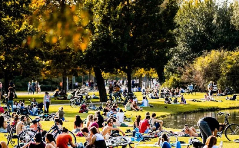 weer warm weer op komst