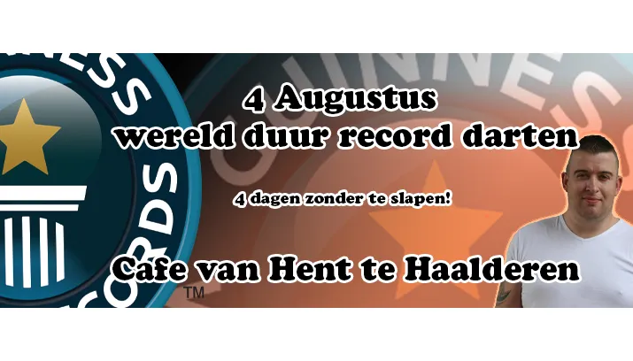 wereldrecord darten roy otten