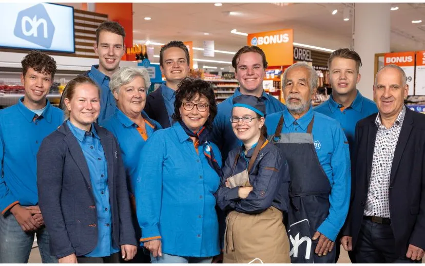winkelteam albert heijn jan linders ewijk foto albert heijn andries van der ree