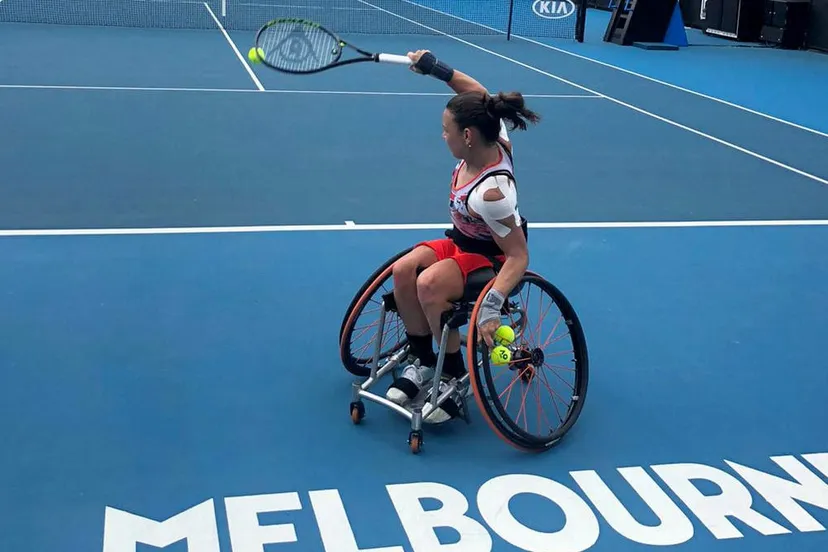 zenuwen spelen rolstoeltennisster buis parten op australian open e1580460107197