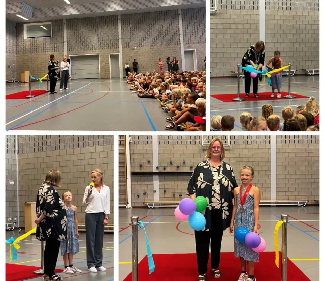 collage daphne en kinderburgemeester lotte 0