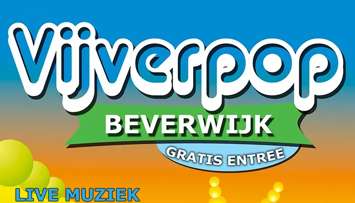 affiche vijverpop banner