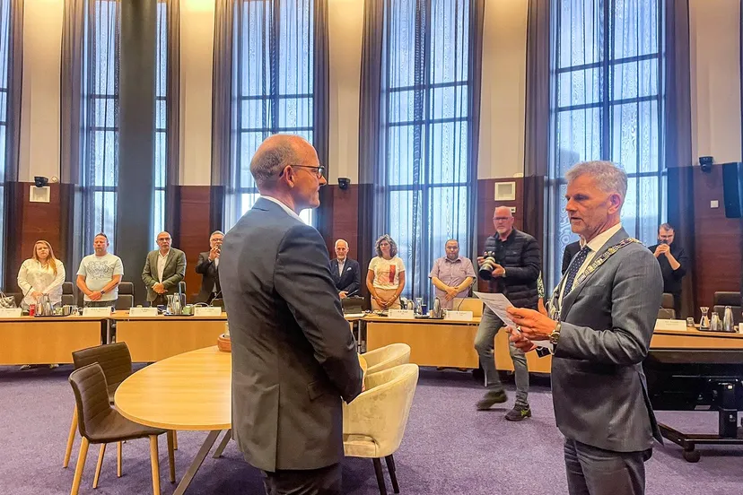 benoeming nieuwe wethouder foto co backer kopieren