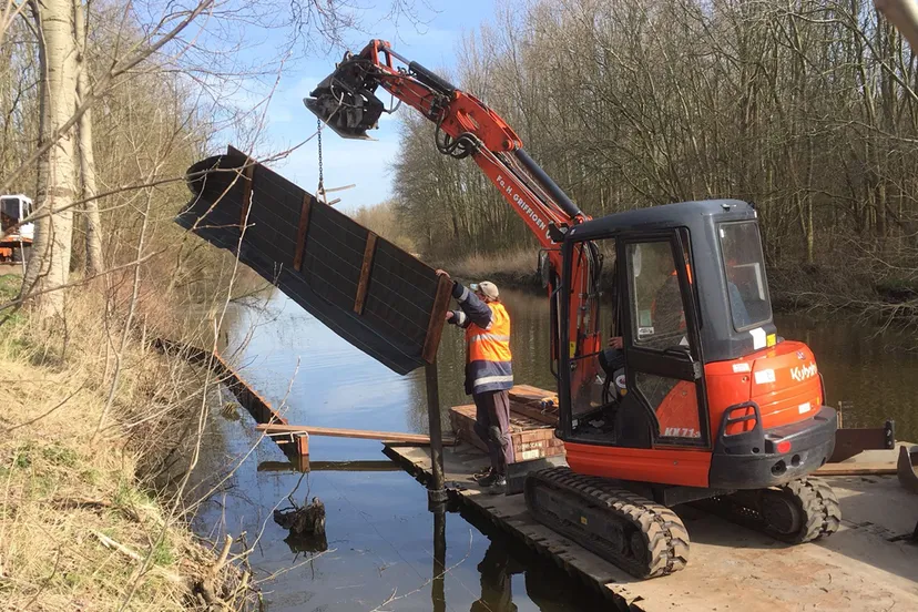 beschoeiing houtrak 2018