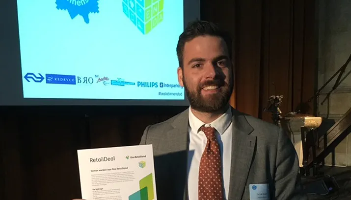 foto wethouder de rudder banner