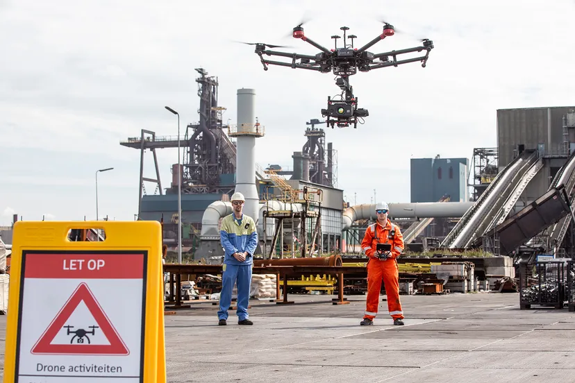 inspectie met een geurdrone bij kgf kopieren