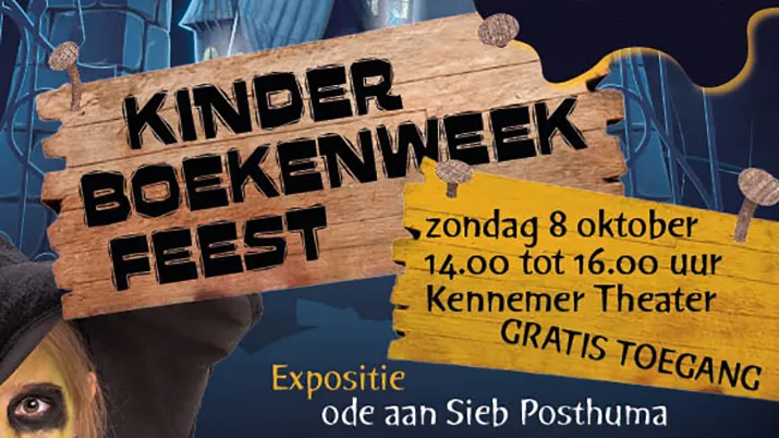 kennemertheater a5flyer kinderboekenweekfeest banner