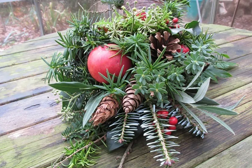 kerststukjes maken bij de smaeckkamer in beverwijk