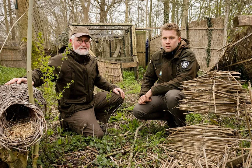 kooiker en boswachter eendenkooi van der eng kl