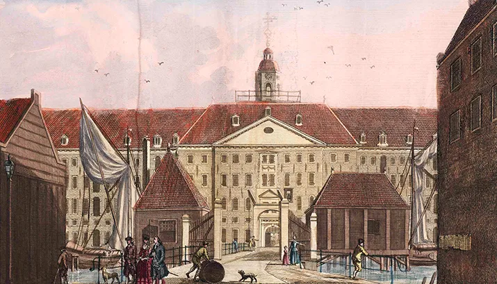 oostindisch zeemagazijn banner