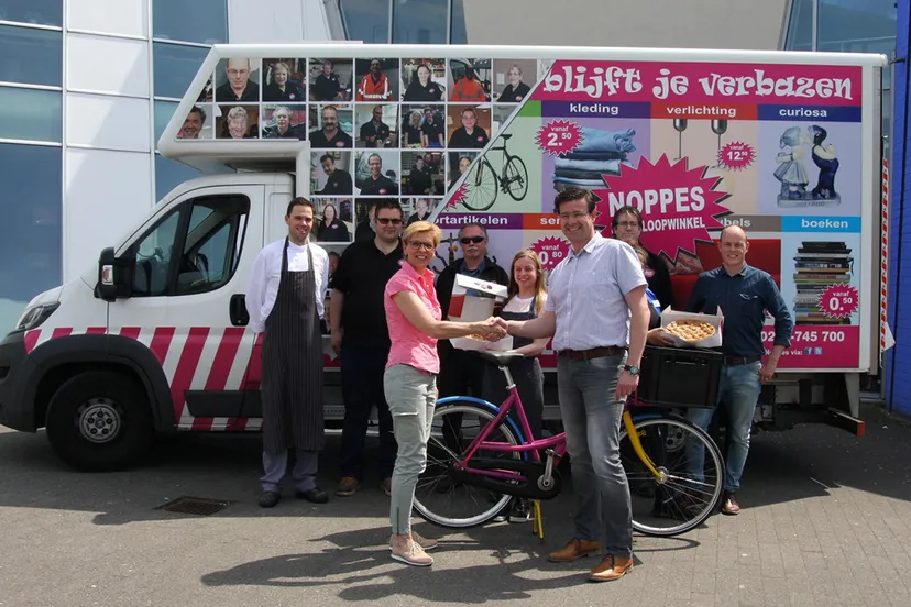 persfoto samenwerking noppes