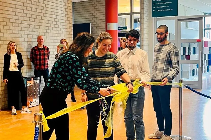 wethouder bij introductie budgetcoach nova college campus haarlem