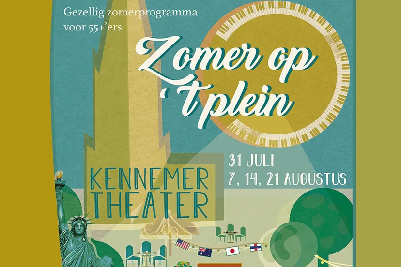 zomer op t plein vierkant kopieren