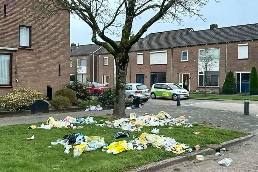 pmd afval esdoornstraat drunen