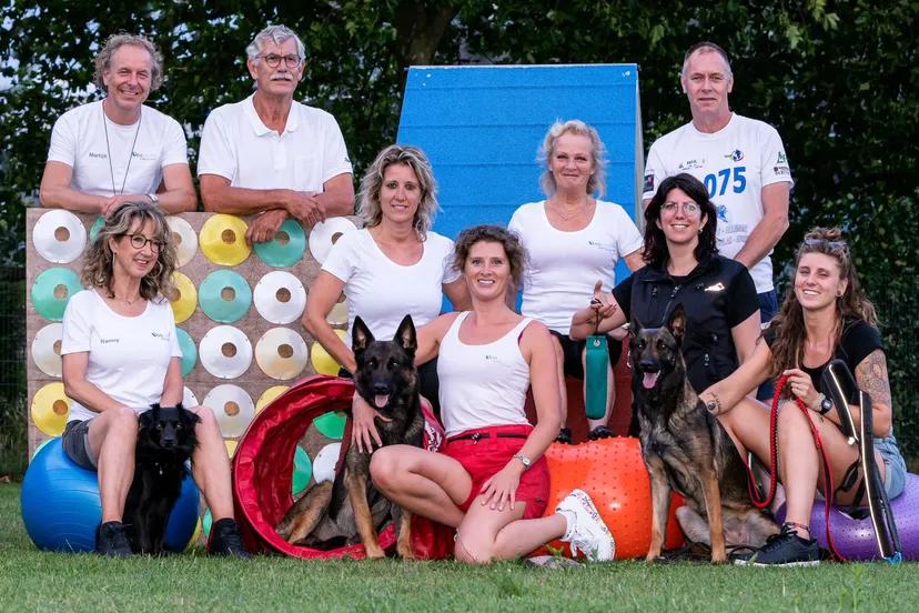 dogtraning teamfoto