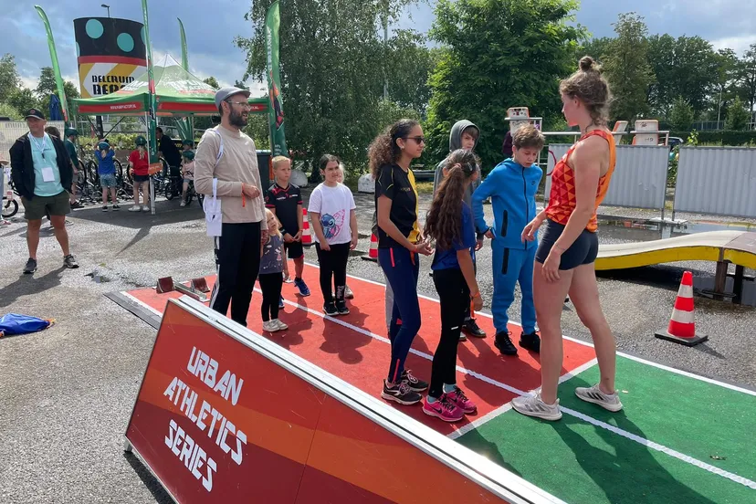 ex atlete femke pluim geeft clinic pier15