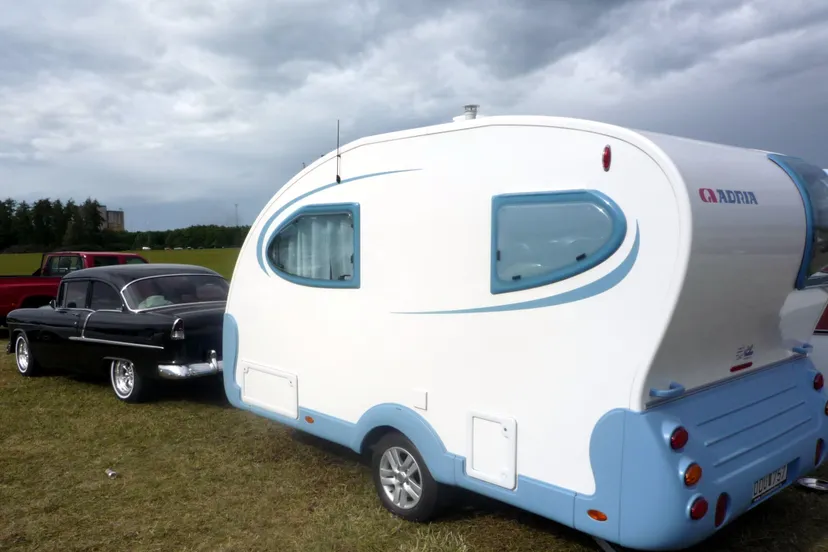 op vakantie met caravan