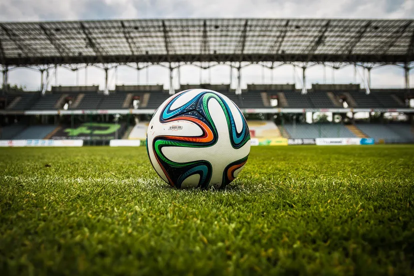 voetbal in stadion nederland