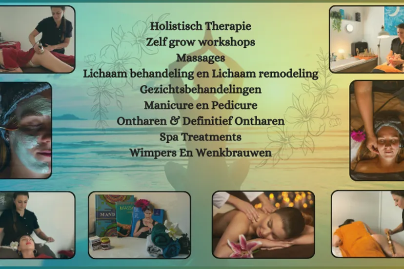 behandelingen holistisch therapie massages lichaam behandeling en lichaam remodeling gezichtsbehandelingen manicure en pedicure ontharen definitief ontharen spa treatments wimpers en wenkbrauwen