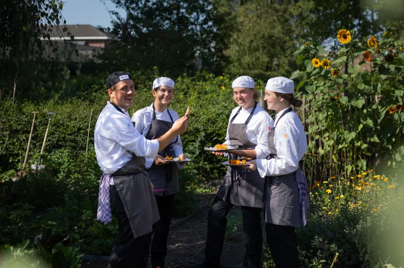 community garden studenten buas