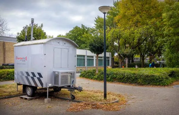 luchtmeetstation op de locatie Bavel in 2025