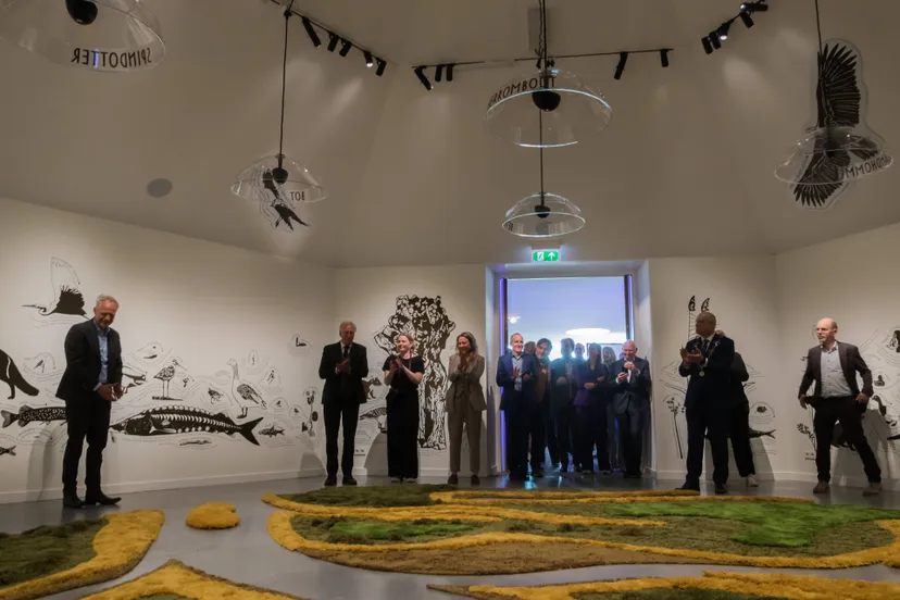 Openingshandeling met deltacommissaris Co Verdaas - door Nany Bijland (3)