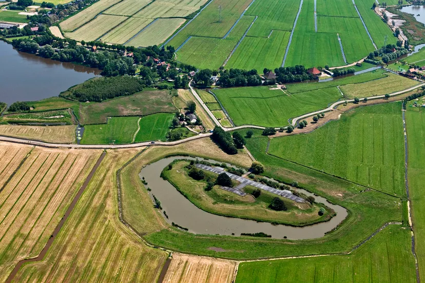 fortbijkrommeniedijk luchtfoto