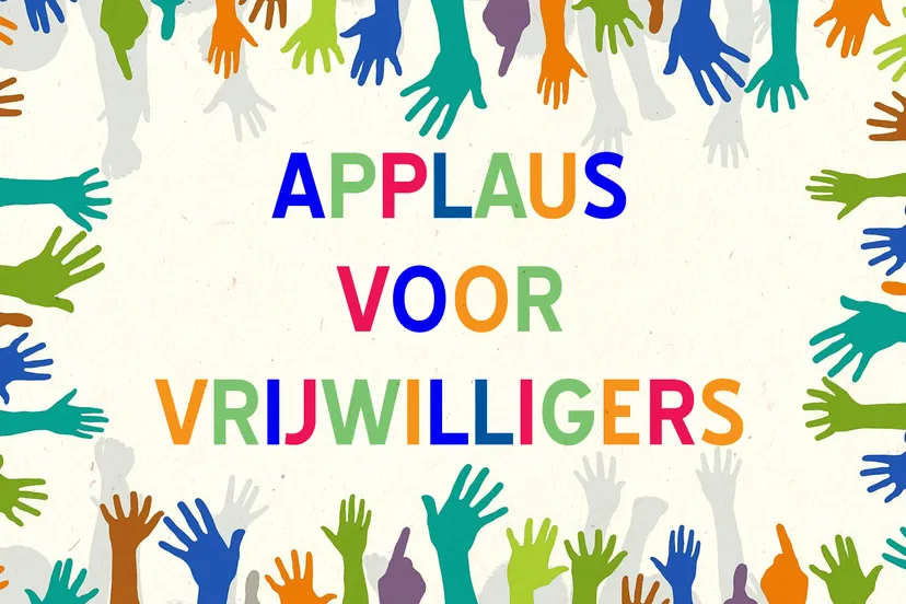 applaus vrijwilligers