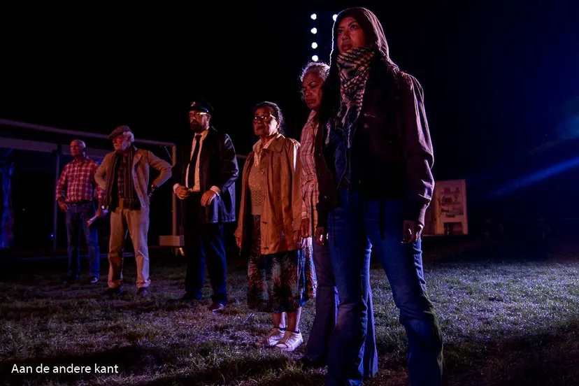 aan de andere kant