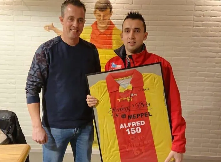 alfred vitesse63 150e wedstrijd1