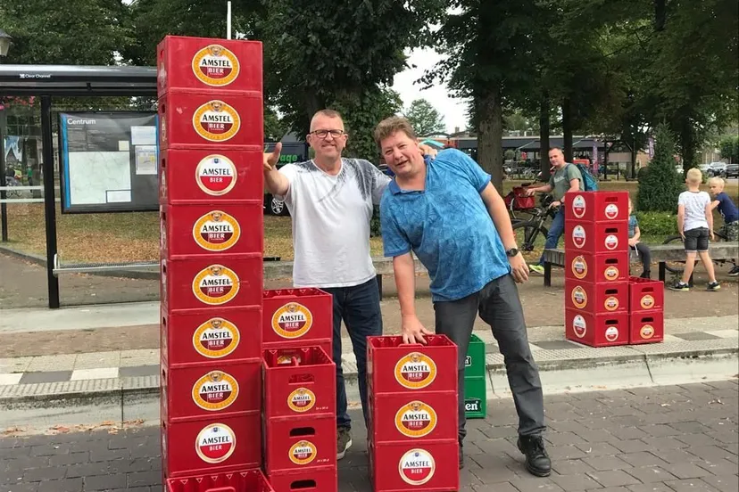 bierkrat ruinen2 foto hees