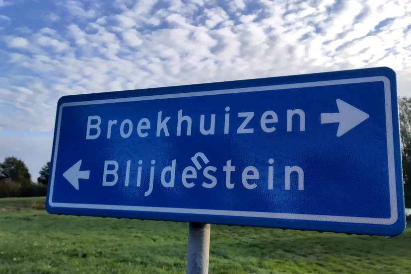 blijdenstein verbeterd straatnaambord