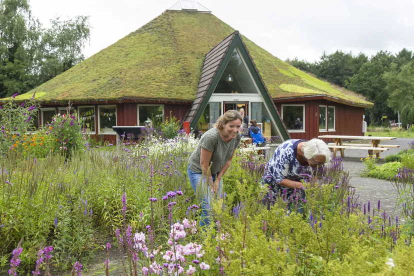 bloementuin bezoekerscentrum andries de la lande cremer