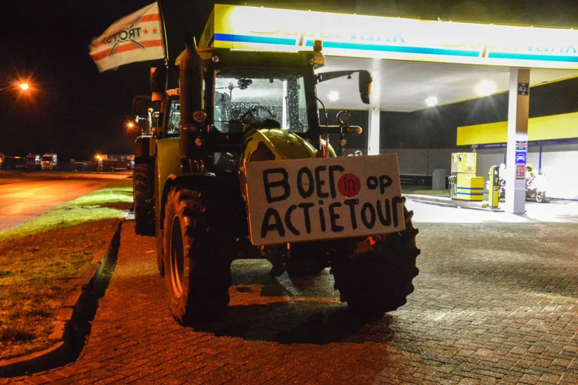 boeren actie1 fotopersbureau steenwyck