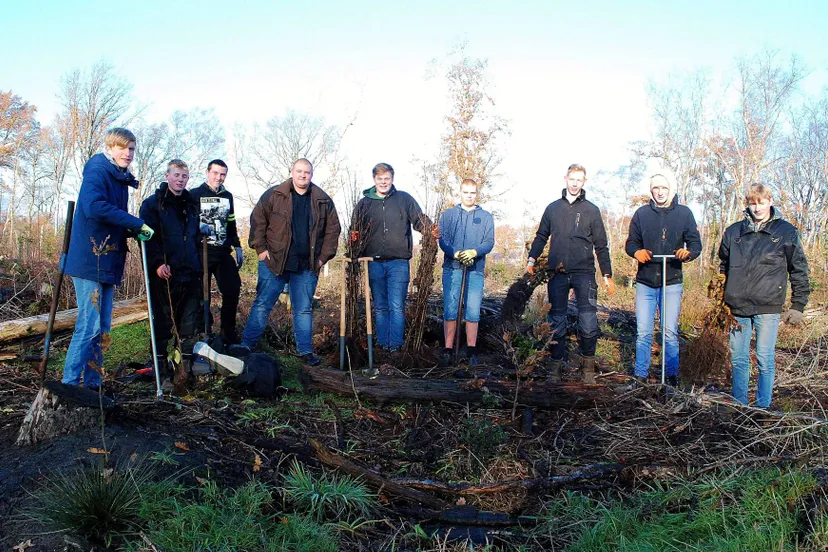 de wijk bomen planten dunningen