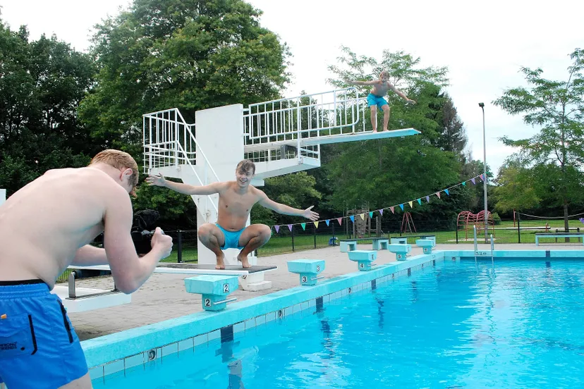de wijk zwembad mees en timo 12