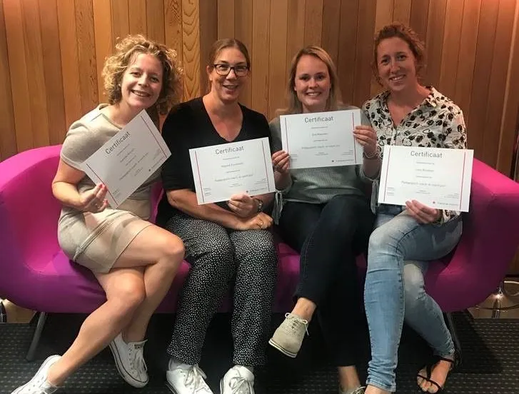 diploma uitreiking ped coach