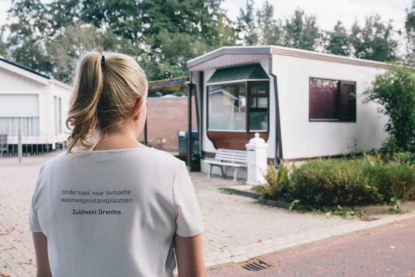 drenthe persfoto onderzoek behoefte woonwagenstandplaatsen