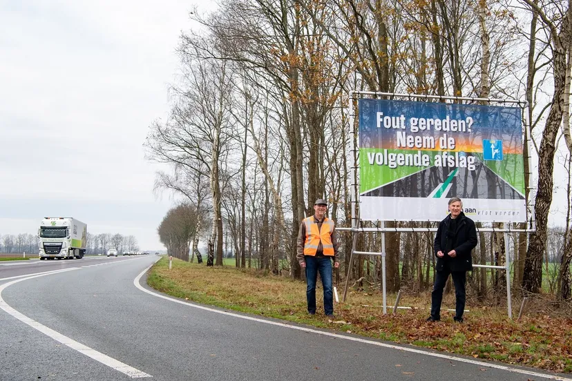 drenthe verkeer spandoeken