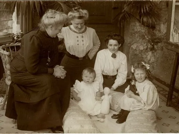 drents archief 2 familiekiekje uit de collectie van der feltz