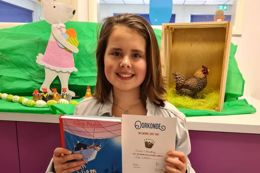 echten sara straathof voorleeskampioen de wolden