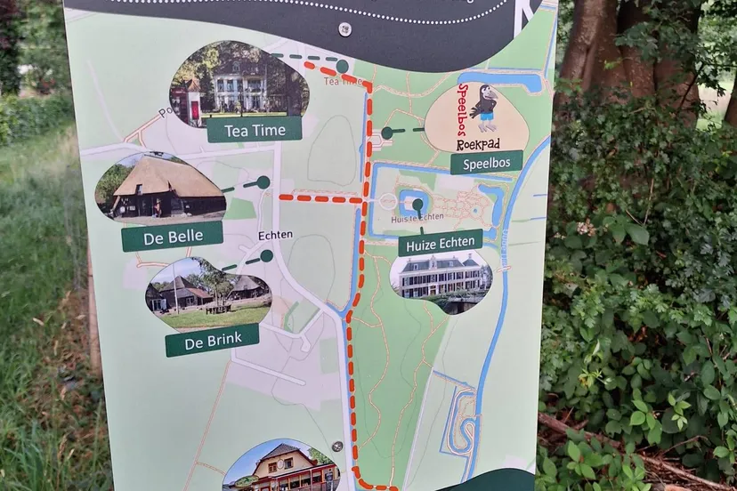 echten veilige wandelroute