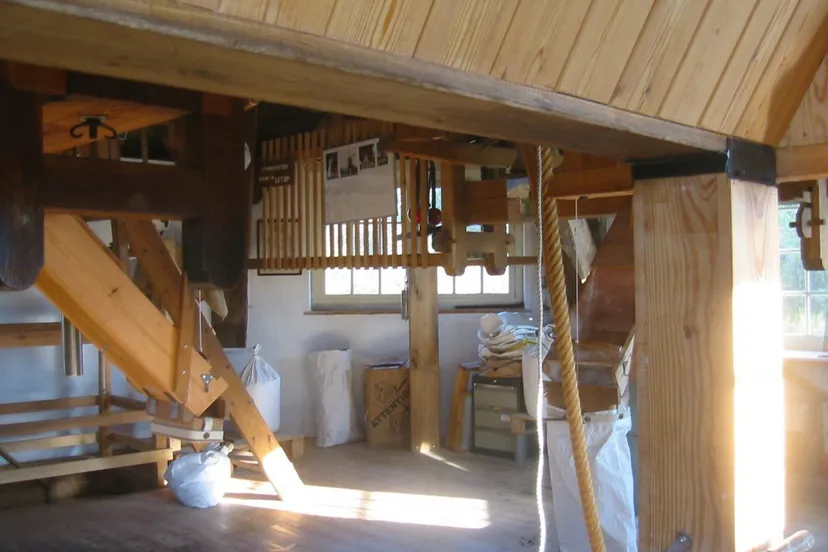 interieur van achtkante beltmolen amr molenfoto 20539653 rce