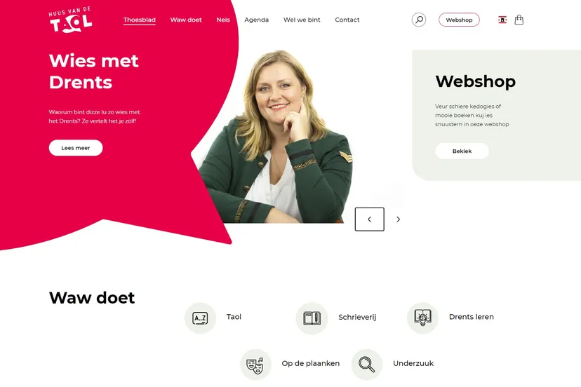 neie webstee huus van de taol 1