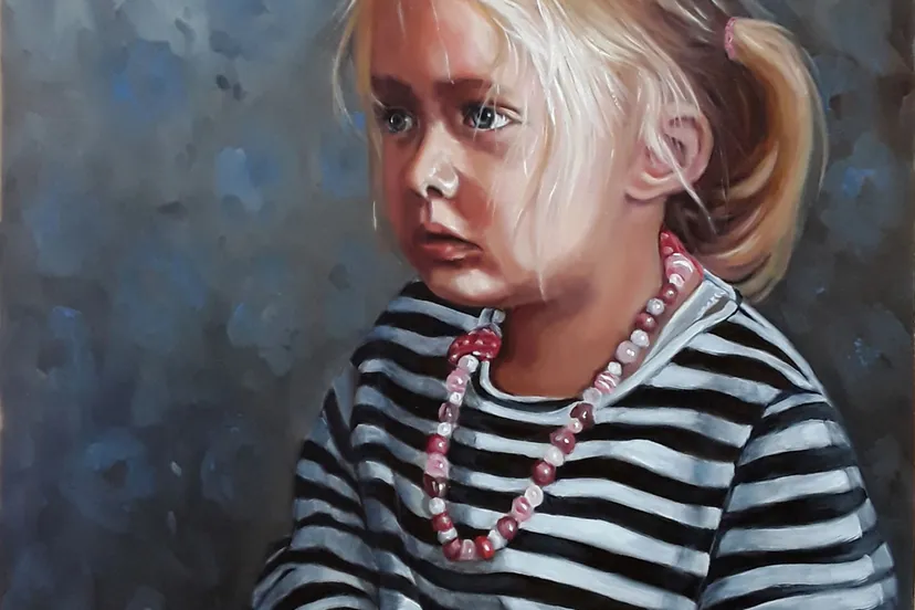 ruinen adriana mast gamenolieverf op paneel 40 x 50 cm