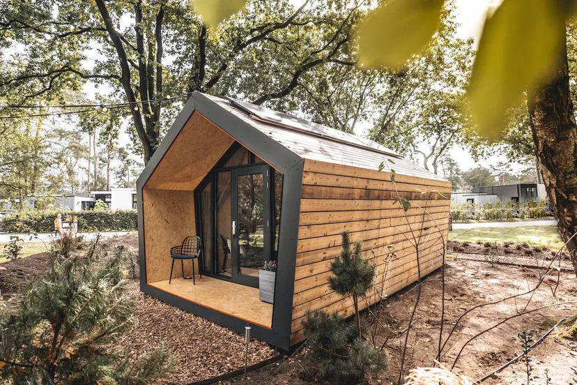 ruinen europarcs solo retreat tiny house vakantiepark ruinen