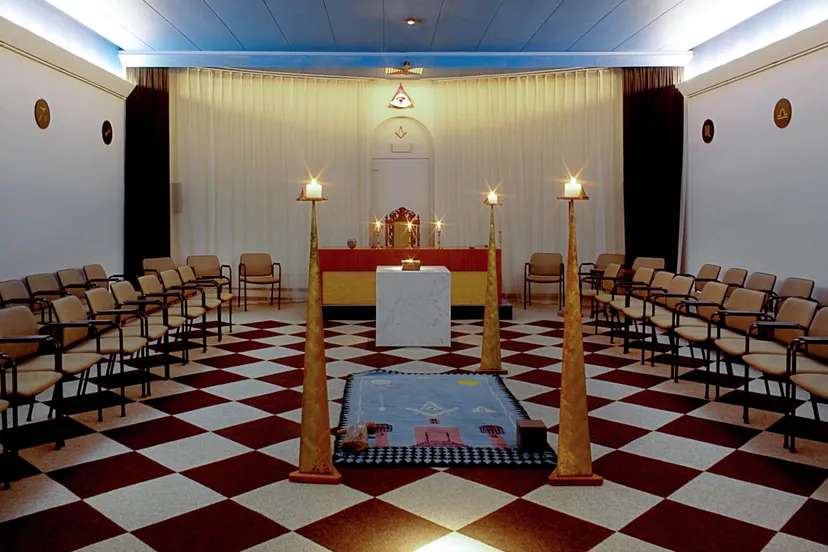 tempelvrijmetselaarslogeassen