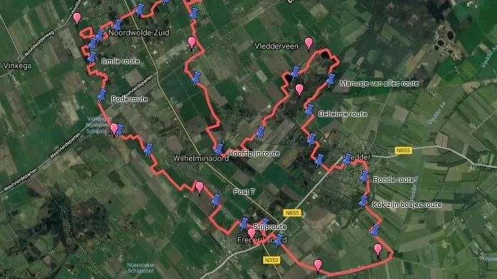 vledder wampex route